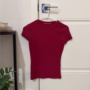 Abercrombie Soft Matte Seamless Tuckable Baby Tee